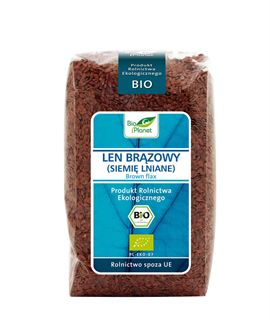 LEN BRZOWY (SIEMI LNIANE) BIO 400 g - BIO PLANET